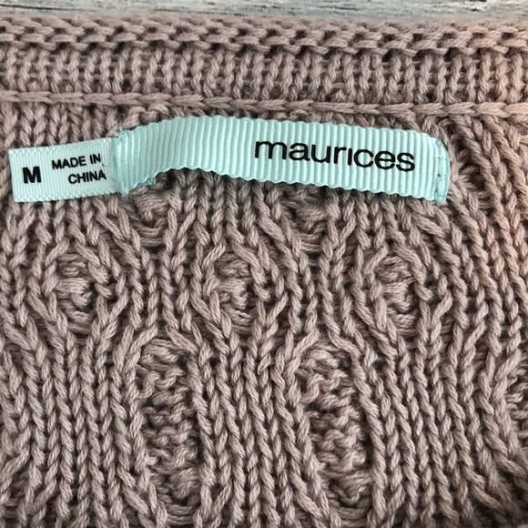 Maurices Cable Knit Sweater Medium - Picture 5 of 11
